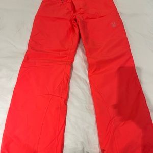 Spyder ski pants, size 6